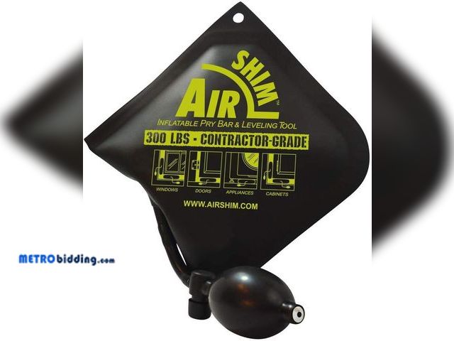 Lot 88-480085 - Calculated Industries #1190 Air Shim Inflatable Pry Bar and Leveling Tool; 300 LB Rating; Contractor...