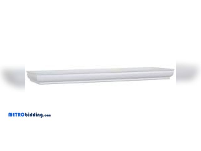Lot 88-481175 - Home Decorators Collection 42 in. L x 8 in. W Profile White Shelf 9085816