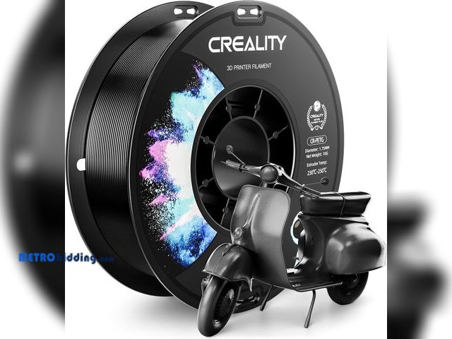 Lot 88-498097 - CREALITY PETG Filament 1.75mm 3D Printer Filament, 1kg (2.2lb) Neatly Wound Spool, Dimensional Accur...