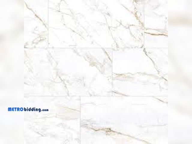 Lot 88-492686 - Daltile Kesler Marble Avorio 24 in. x 48 in. Polished Porcelain Floor and Wall Tile