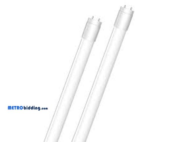 Lot 88-492977 - HALCO LIGHTING TECHNOLOGIES 42-Watt 8 ft. Linear T8 LED Type B Bypass Double Ended Single  Pin Tube ...