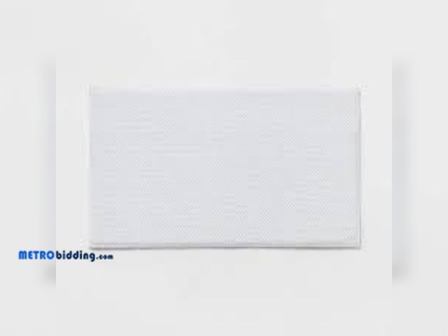 Lot 88-495003 - 20"x34" Performance Plus Cotton Reversible Bath Rug/Runner White - Threshold
