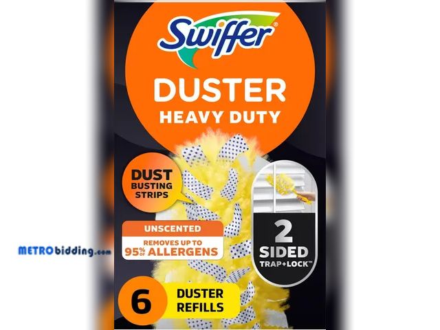 Lot 88-499691 - Swiffer Duster Multi-Surface Heavy Duty Refills - Unscented, 6 count