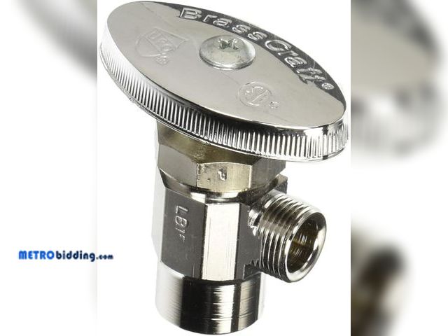 Lot 88-491188 - 1/2" ANGLE SWEAT VALVE, lot of 2