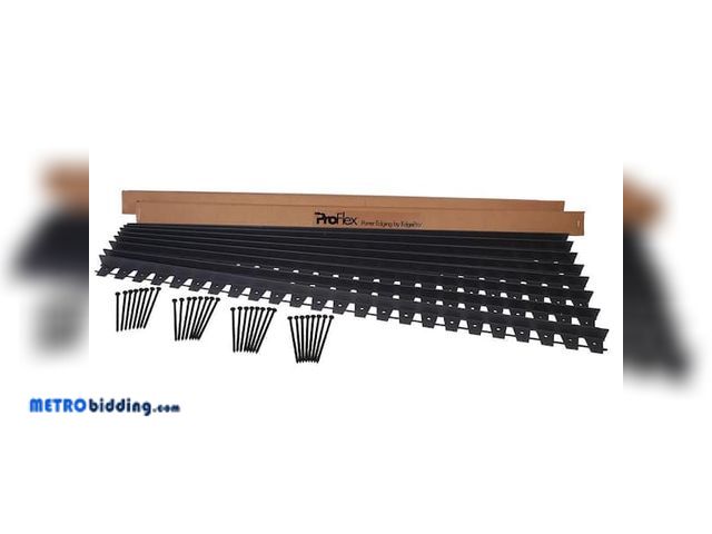 Lot 88-491226 - ProFlex 48 ft. Paver Edging Project Kit in Black 1260HD-48C
