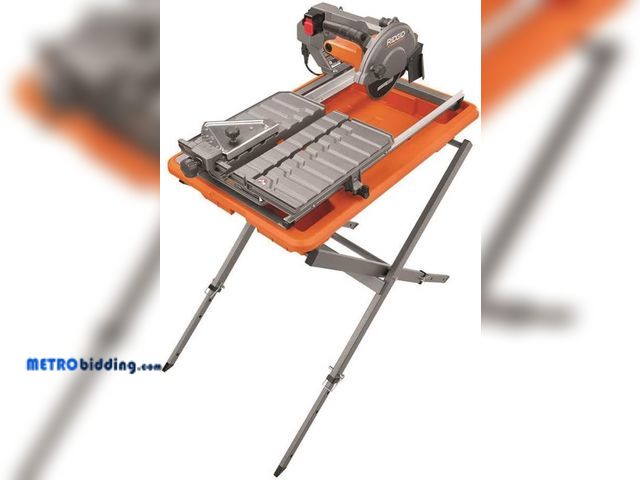 Metrobidding.com - Lot 88-492270 - RIDGID 9 Amp 7 in. Blade Corded Wet ...