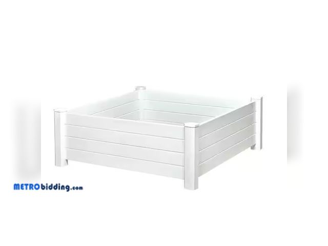 Lot 88-484750 - Vigoro
White Vinyl Raised Garden Bed (48 in. L x 15 in. W x 48 in. H)