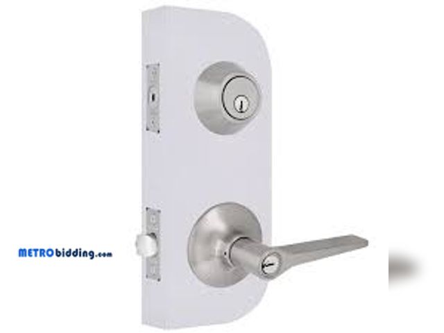 Lot 88-493685 - Defiant Freedom Satin Nickel Single Cylinder Combo Pack 32MEX2D1B