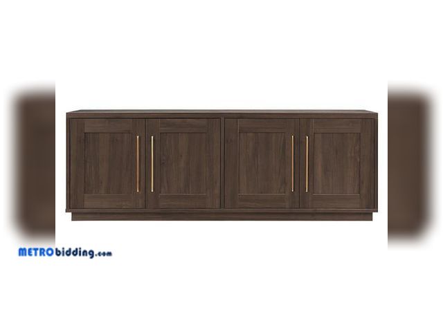 Lot 88-496313 - Meyer&amp;Cross Tillman 68 in. Alder Brown Rectangular TV Stand Fits TV's up to 75 in. TV1636 MSRP: ...
