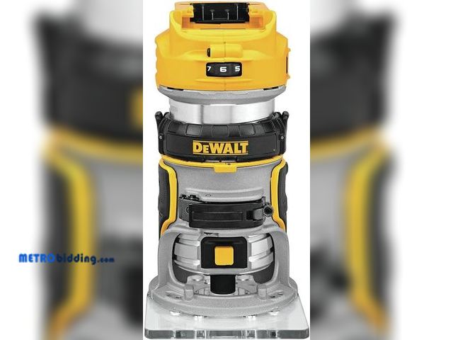 Lot 88-493607 - DEWALT 20V Max XR Cordless Router, Brushless, Tool Only (DCW600B)