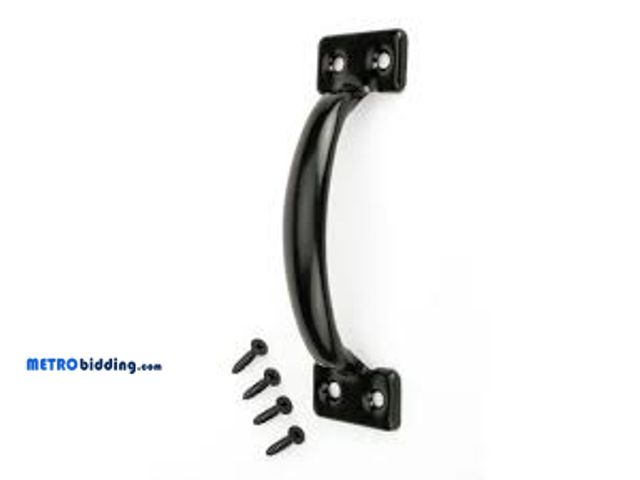 Lot 88-481010 - Everbilt 6-1/2 in. Black Door Pull 33614, Lot of 2