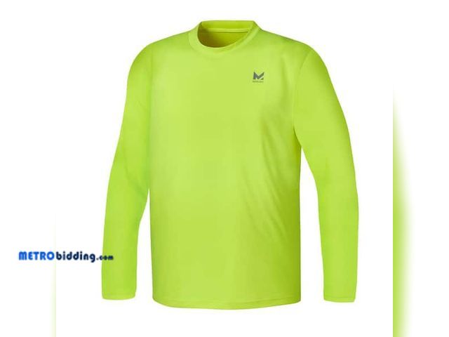 Lot 88-491870 - Mission Unisex Large Hi Vis Yellow Cooling Short Sleeve Performance Shirt M111HV04