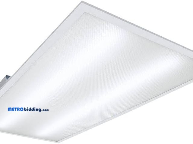 Lot 88-498811 - Metalux GPT Series 2 x 4 ft. 5000 Lumens Integrated LED General Prismatic LED Panel 4000K