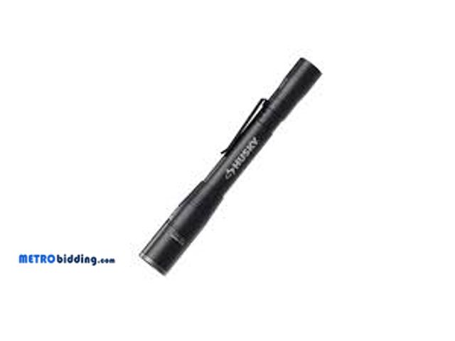 Lot 88-493759 - Husky 400-Lumens Dual Power LED with UV Focusing Penlight Flashlight