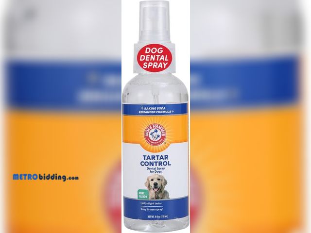 Lot 88-497598 - Arm &amp; Hammer for Pets Tartar Control Dental Spray for Dogs, Mint Flavor - Dog Breath Freshener, ...