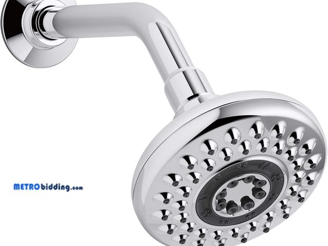 Lot 88-492712 - Kohler Enlighten Polished Chrome 5 settings Showerhead 2 gpm