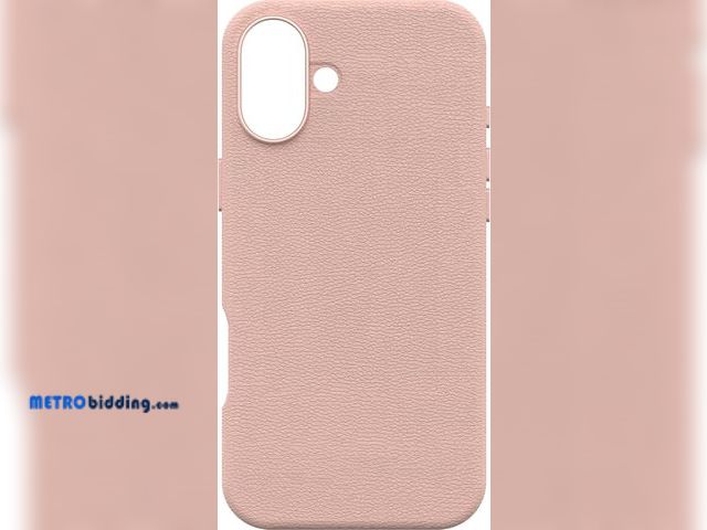 Lot 88-501404 - OtterBox iPhone 16 Plus Symmetry Series Cactus Leather for MagSafe - Ballet Blush Pink