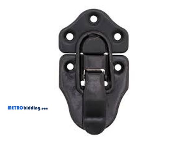 Lot 88-501290 - Everbilt (2-Pack) 2-3/4 in. x 1-1/2 in. Matte Black Chest Door Latch , Lot of 2