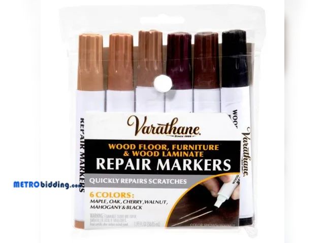 Lot 88-492552 - Varathane Stain Markers Wood Repair, 6-Pk.