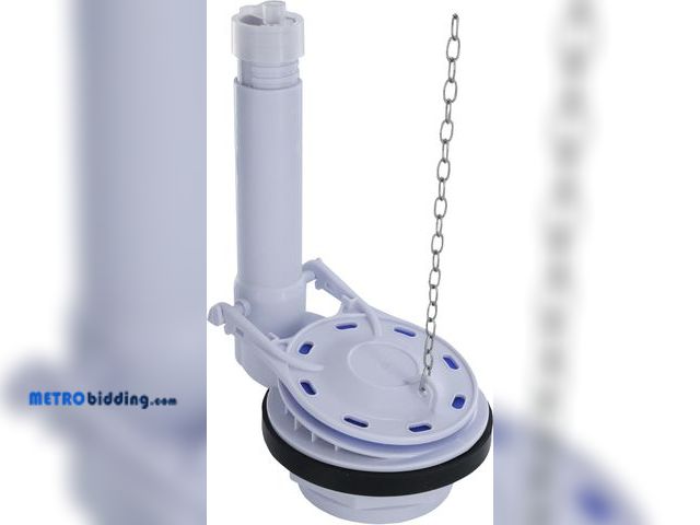 Lot 88-497978 - Danco 12097 Universal Water-Saving 3-inch Toilet Flush Valve, Fixes Running Toilet from Leaky Flappe...