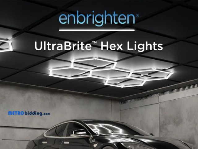 Lot 88-484672 - Enbrighten UltraBrite Hex Lights

Customizable Hexagon Design for Any Space
Includes 24 Light Bars w...