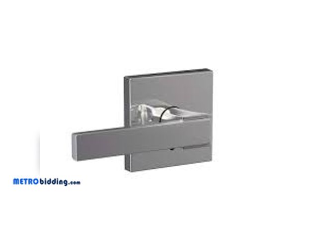 Lot 88-480324 - Schlage Northbrook Satin Nickel Privacy Bed/Bath Door Handle with Upland Trim F40 V NBK 619 ULD