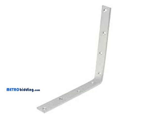 Lot 88-481023 - Everbilt 4 in. Zinc-Plated Corner Brace