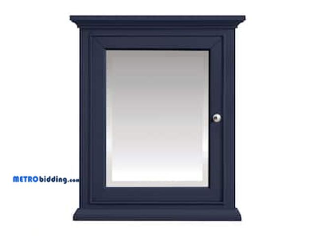 Lot 88-499579 - Home Decorators Collection Windlowe 24 in. W x 28 in. H Rectangular Medicine Cabinet with Mirror MSR...