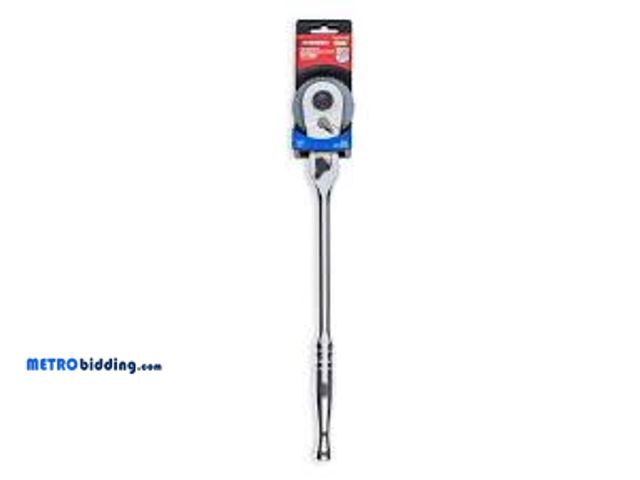 Lot 88-492030 - Reviews for Husky 1/2 in. Drive 100-Position Chrome Locking Flex-Head Ratchet