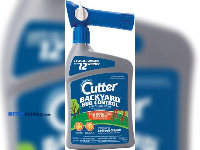 Lot 88-498374 - Cutter Backyard Bug Control Spray Concentrate, Mosquito Repellent, Kills Mosquitoes, Fleas &amp; Lis...