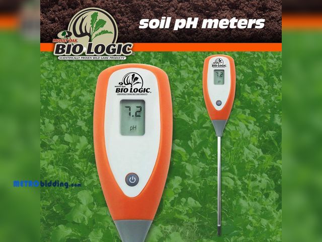 Lot 88-498242 - Luster Leaf MK1845 Biologic Digital Soil pH Meter, for Food Plots