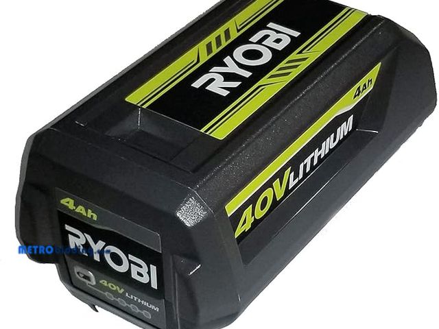 Lot 88-483607 - RYOBI
40V Lithium-Ion 4.0 Ah Battery