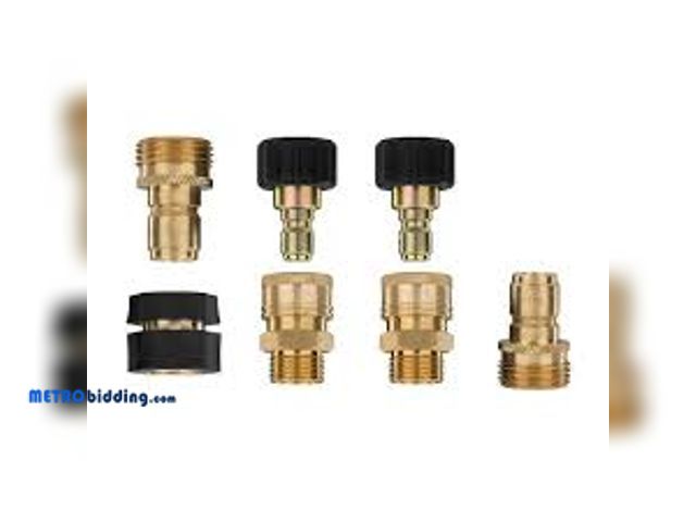 Lot 88-491706 - RYOBI 7-Piece Pressure Washer Quick-Connect Upgrade Kit