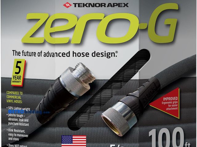 Lot 88-501652 - zero-G 4001-100 Garden Hose, 5/8" x 100', Gray