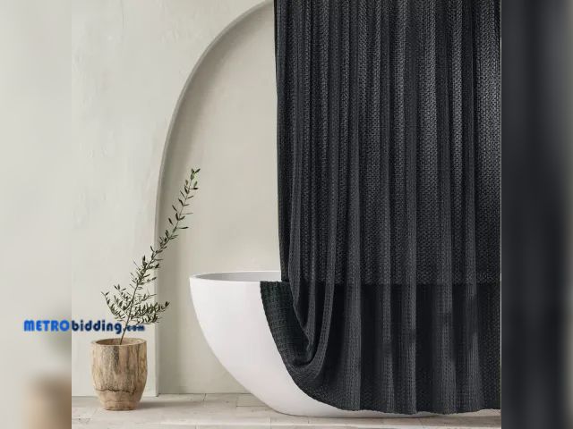 Lot 88-498861 - Waffle Shower Curtain - Casaluna™