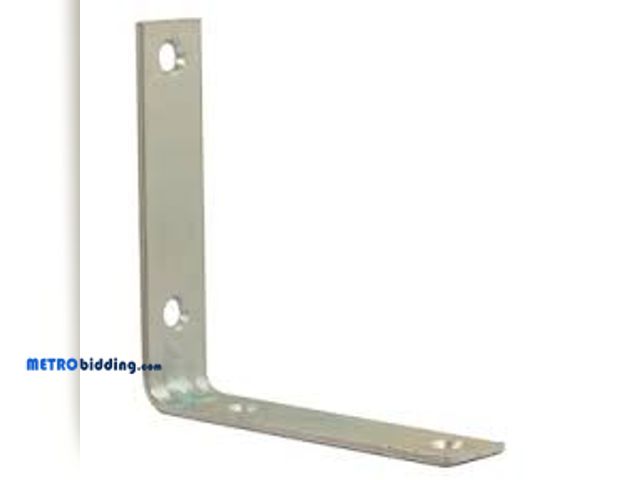 Lot 88-481118 - Everbilt 4 Inch Zinc Corner Brace , Lot of 2