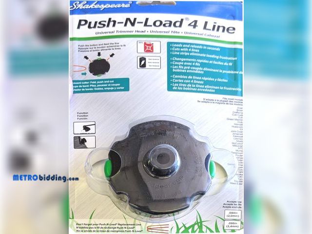 Lot 88-484338 - Shakespear Push N Load Trimmer Head 14547 Fits Most Models