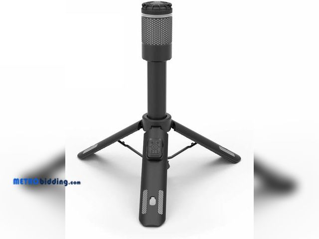Lot 88-494131 - Infinity X1 2000 Lumen Camp Light Extendable Tripod Up to 6 Feet Rechargeable Battery &amp; Remote