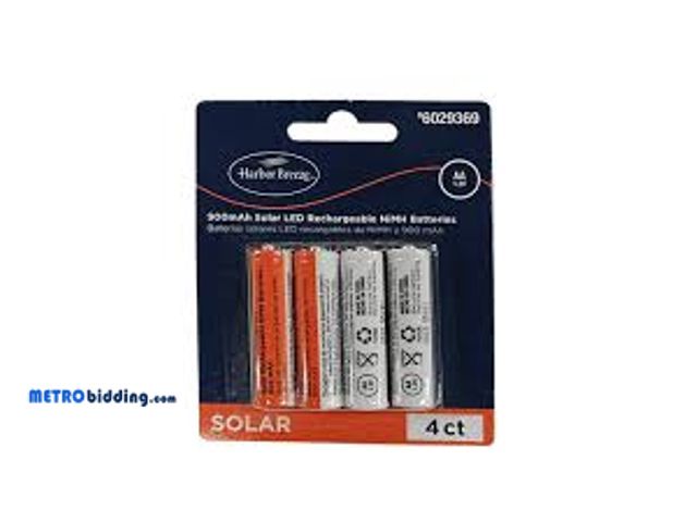 Lot 88-482547 - Harbor Breeze AA 1.2 -Volt Rechargeable Nickel metal hydride