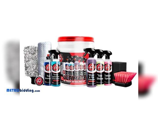 Lot 88-484676 - Adam's Polishes Ultimate 12-piece Detailing Kit