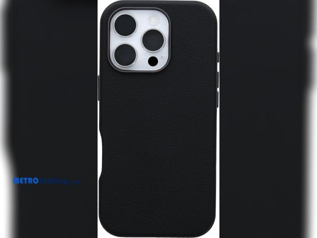 Lot 88-501421 - OtterBox Symmetry Series Cactus Leather MagSafe Case for iPhone 16 Pro, Shockproof, Drop proof, Prot...