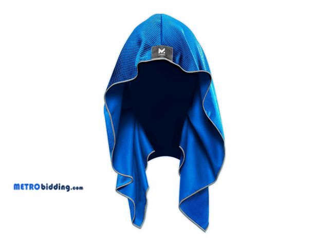 Lot 88-492517 - Mission 1-Size Fits Most Cooling Hoodie-Blue 5482