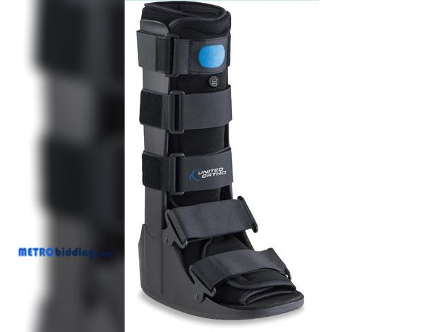 Lot 88-482986 - United Ortho Air Cam Walker Fracture Boot, Medium, Black