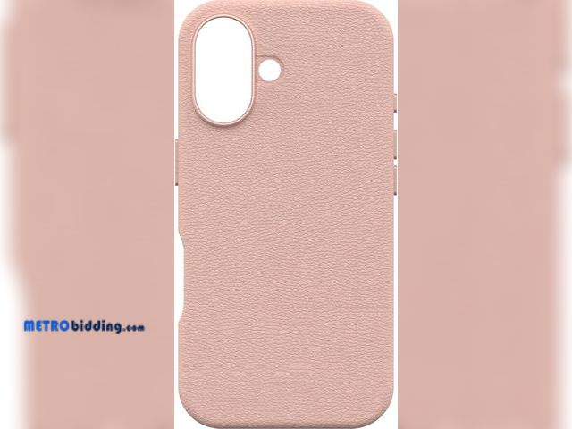 Lot 88-480498 - OtterBox iPhone 16 Symmetry Series Cactus Leather for MagSafe - Ballet Blush Pink, Lot of 7