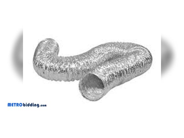 Lot 88-495693 - Everbilt 4 in. x 25 ft. Flexible Aluminum Foil Duct