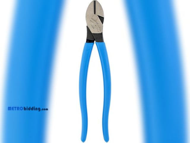 Lot 88-492075 - Channellock E338 8-Inch Diagonal Cutting Pliers with Xtreme Leverage Technology (XLT) Requires Less ...