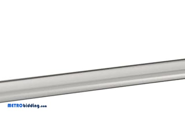 Lot 88-499216 - Amazon Basics Straight Modern Towel Bathroom Bar, 24 inch, Satin Nickel