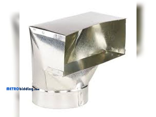 Lot 88-495796 - Master Flow 10 in. x 4 in. to 5 in. 90-Degree Register Box 90RB10X4X5