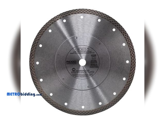 Lot 88-492428 - RIDGID 10 in. Mesh Continuous Rim Diamond Blade HD-CM10P