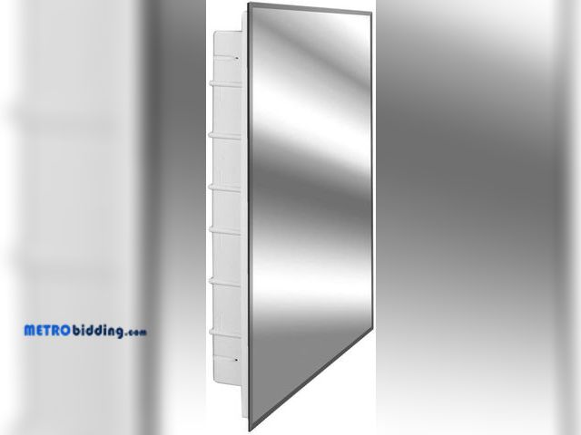 Lot 88-495731 - Glacier Bay GB22 Spacecab 16x 26x3.5 Frameless Recessed 1 Door Medicine Cabinet